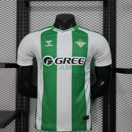 Camiseta Real Betis Primera Equipación 2025/2026 Blanco/Verde (EDICIÓN JUGADOR)