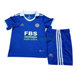 Camiseta Leicester City Primera Equipación 2022/2023 Niño Kit
