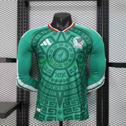 Camiseta México Primera Equipación 2026 ML Verde (EDICIÓN JUGADOR)