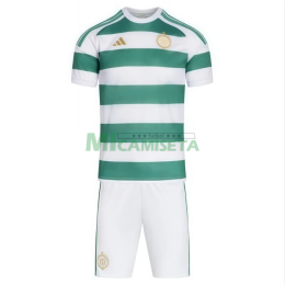 Camiseta Celtic Primera Equipación 2026/2027 Verde/Blanco Niño Kit