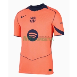 Camiseta Barcelona Tercera Equipación 2025/2026 Naranja