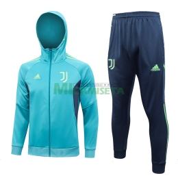 Chandal Juventus 2023/2024 Con Capucha Verde