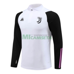 Sudadera de Entrenamiento Juventus 2023/2024 Blanco/Negro