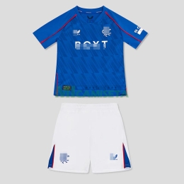 Camiseta Rangers FC Primera Equipación 2024/2025 Niño Kit