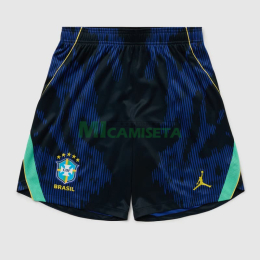 Pantalón Corto Brasil Segunda Equipación Mundial 2026 Azul