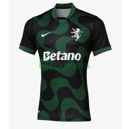 Camiseta Lisboa Tercera Equipación 2025/2026 Negro/Verde