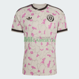 Camiseta Chile Segunda Equipación Mundial 2026 Beige/Rosa