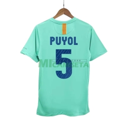 Camiseta PUYOL 5 Barcelona Segunda Equipación Retro 2010/11