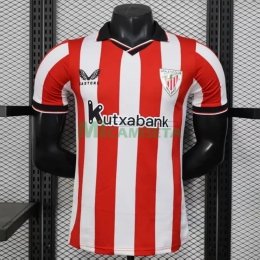 Camiseta Athletic de Bilbao Primera Equipación 2025/2026 Rojo/Blanco (EDICIÓN JUGADOR)
