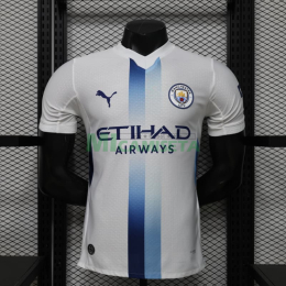 Camiseta Manchester City Tercera Equipación 2026/2027 Blanco/Azul (EDICIÓN JUGADOR)