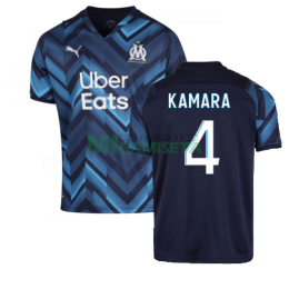 Camiseta Kamara 4 Olympique Marsella Segunda Equipación 2021/2022