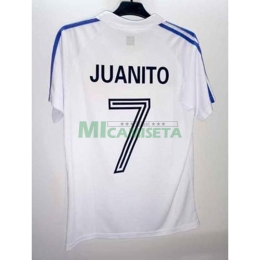 Camiseta JUANITO 7 Real Madrid Primera Equipación Retro 1984/85