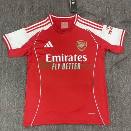 Camiseta Arsenal 2025/2026 Rojo/Blanco