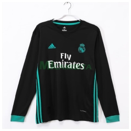 Camiseta Real Madrid Segunda Equipación Retro 2017/18 ML
