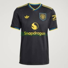 Camiseta Manchester United Tercera Equipación 2025/2026 Negro