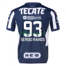 Camiseta SERGIO RAMOS 93 Monterrey Primera Equipación 2024/2025 Azul Marino/Blanco