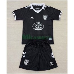 Camiseta Celta De Vigo 2025 Especial Edición Negro Niño Kit