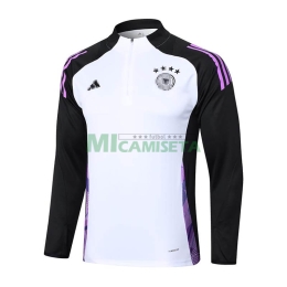 Sudadera de Entrenamiento Alemania 2024 Blanco/Negro