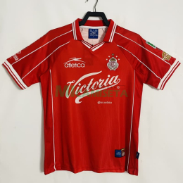 Camiseta Toluca Primera Equipación Retro 1999/2000 Rojo