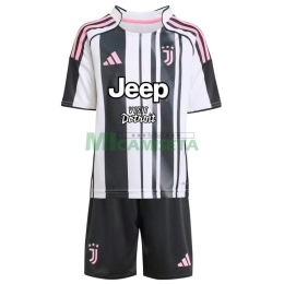Camiseta Juventus Primera Equipación 2025/2026 Niño Kit