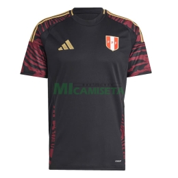 Camiseta Peru Segunda Equipación 2024 Negro