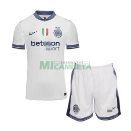 Camiseta Inter de Milan Segunda Equipación 2024/2025 Niño Kit