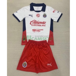 Camiseta Chivas Segunda Equipación 2024/2025 Niño Kit