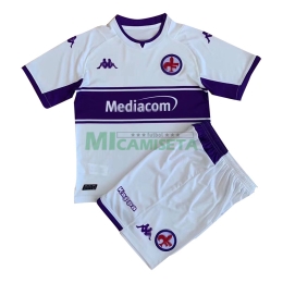 Camiseta Fiorentina Segunda Equipación 2021/2022 Niño Kit