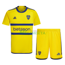 Camiseta Boca Junior Segunda Equipación 2023/2024 Niño Kit