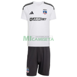 Camiseta Colo-Colo Primera Equipación 2026/2027 Blanco Niño Kit
