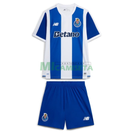 Camiseta Porto Primera Equipación 2026/2027 Azul/Blanco Niño Kit