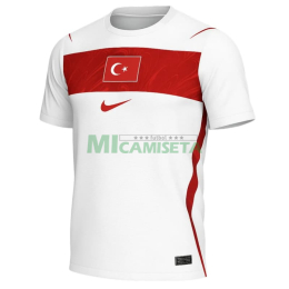 Camiseta Turquía Segunda Equipación Mundial 2026 Blanco