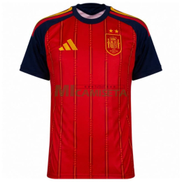 Camiseta España Primera Equipación Mundial 2026 Rojo/Azul 2 Estrellas