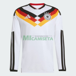 Camiseta Alemania Primera Equipación Mundial 2026 ML Blanco
