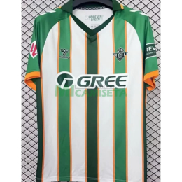 Camiseta Real Betis 2025/2026 Edición Especial Verde/Blanco/Amarillo con Parche La Liga