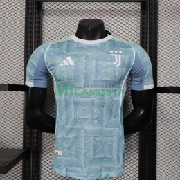 Camiseta Juventus Segunda Equipación 2025/2026 Turquesa (EDICIÓN JUGADOR)