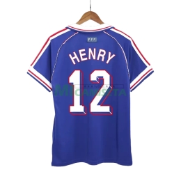 Camiseta HENRY 12 Francia Primera Equipación Retro 1998