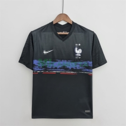Camiseta Francia 2022 Negro/Azul