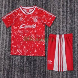 Camiseta Liverpool Primera Equipación Retro 89/91 Niño Kit