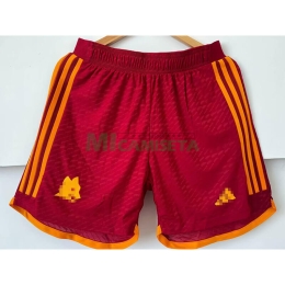 Pantalón Corto AS Roma Primera Equipación 2023/2024 (EDICIÓN JUGADOR)