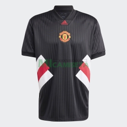 Camiseta Manchester United 2023/2024 Negro/Blanco (EDICIÓN JUGADOR)