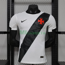 Camiseta Vasco da Gama 2026/2027 Segunda Equipación Blanco/Negro (EDICIÓN JUGADOR)