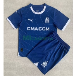 Camiseta Olympique Marsella Segunda Equipación 2023/2024 Niño Kit
