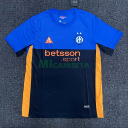 Camiseta Inter de milan Cuarta Equipación 2025/2026 Azul/Negro/Naranja