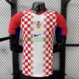 Camiseta Croacia Primera Equipación Mundial 2026 Rojo/Blanco (EDICIÓN JUGADOR)