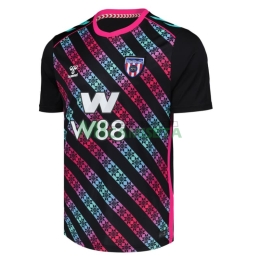 Camiseta de Portero Sunderland AFC 2025/2026 Negro/Rosa/Blanco