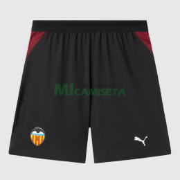 Pantalón Corto Valencia Primera Equipación 2026/2027 Negro