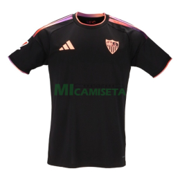 Camiseta Sevilla FC Tercera Equipación 2026/2027 Negro con Parche La Liga