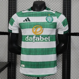 Camiseta Celtic Primera Equipación 2025/2026 Verde/Blanco (EDICIÓN JUGADOR)