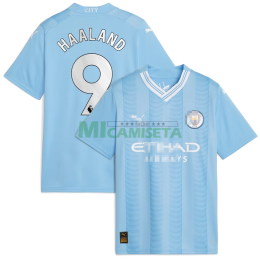 Camiseta Haaland 9 Manchester City Primera Equipación 2023/2024